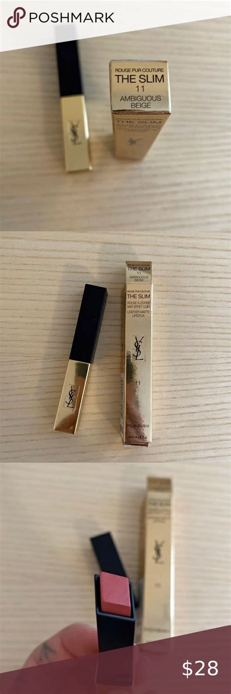 ysl slim 11 ambiguous beige|ysl ambiguous beige 11.